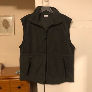 Men’s Columbia Fleece Vest with Pockets